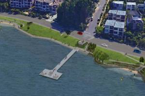 Rendering of shoreline improvements at David Brink Park (courtesy of City of Kirkland)
