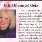 G.G. (Glennys) Getz | Obituary
