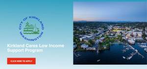 The Kirkland Cares Low-Income Support Program is supported by FORWARD. Courtesy image