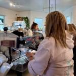 A barista makes espresso at Fall Citys Aroma Coffee Co. Jan. 14, 2025. (Grace Gorenflo/Valley Record)