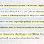A compilation of screenshots taken from investigations conducted by Washingtons Office of Superintendent of Public Instruction in recent years related to K-12 teachers found to have engaged in sexual misconduct against minors. (InvestigateWest)