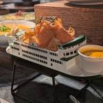 The highlight was the ballparks new food trays, in honor of Washingtons famous ferries. Photo by Bailey Jo Josie/Sound Publishing