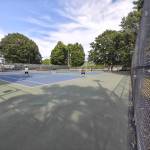 Liberty Park tennis courts. Ben Ray / The Reporter